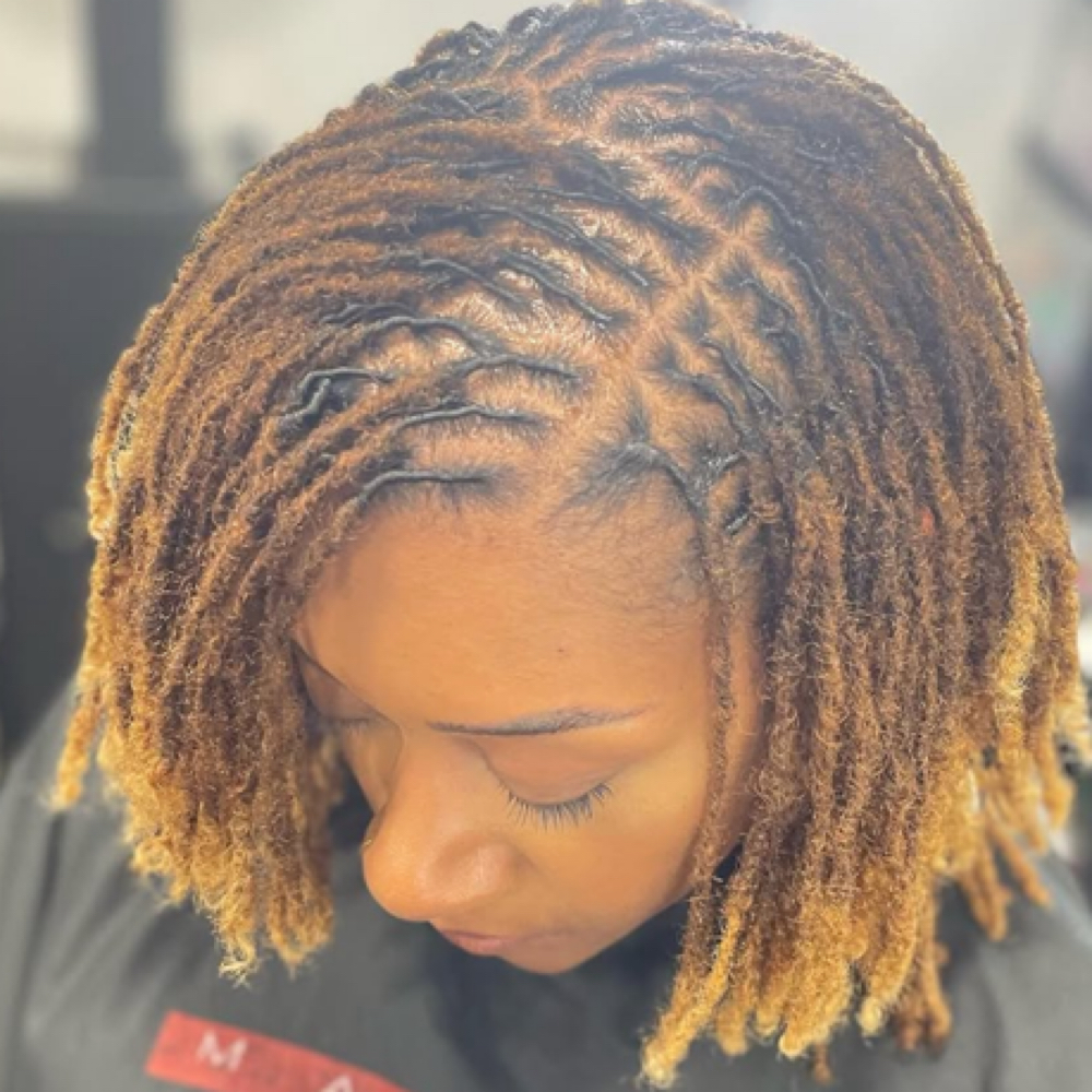 The Krown Reset (Small Locs) at Locd N KrownD in Chesapeake, VA