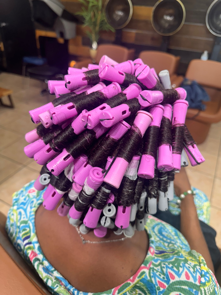 Spiral Rod Set at Godiva Beauty,LLC in Lauderhill, FL