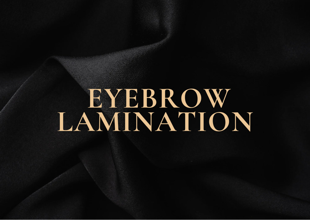 Eyebrow Lamination