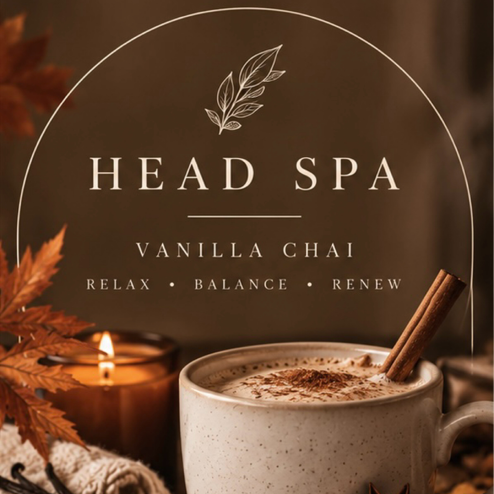 Vanilla Chai 60 Min. Head Spa at Eleven Twenty Beauty Studio in Girard, OH