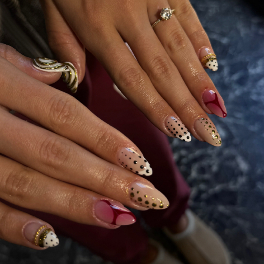 Gel-X W/ Design at Esther Nailed It in Bowling Green, KY