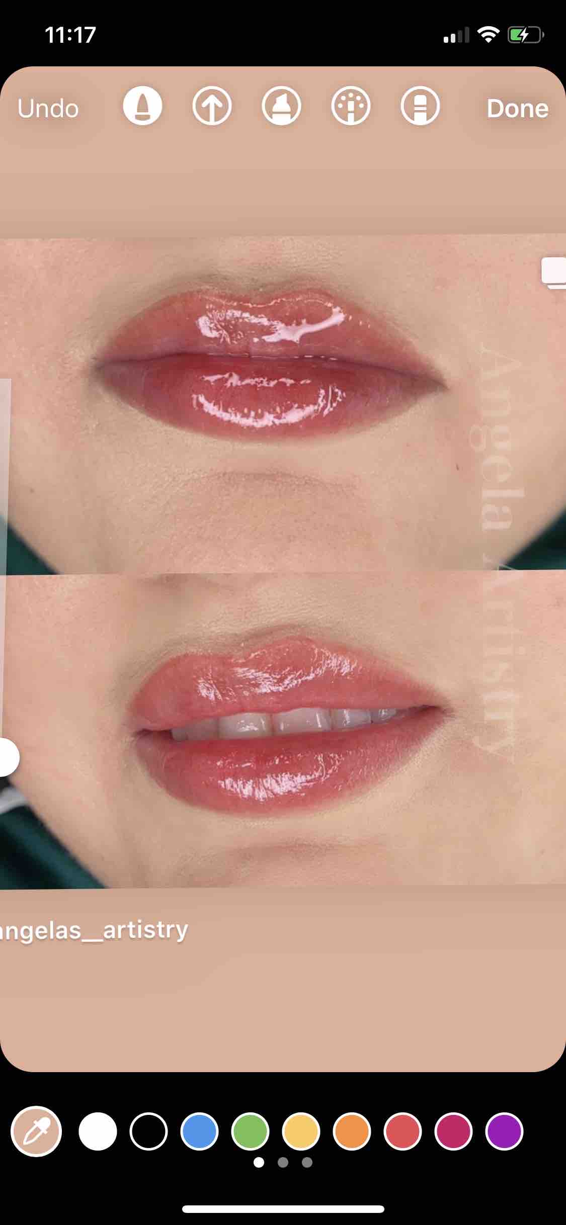 Lip Blush at Angela Artistry in Plant City, FL
