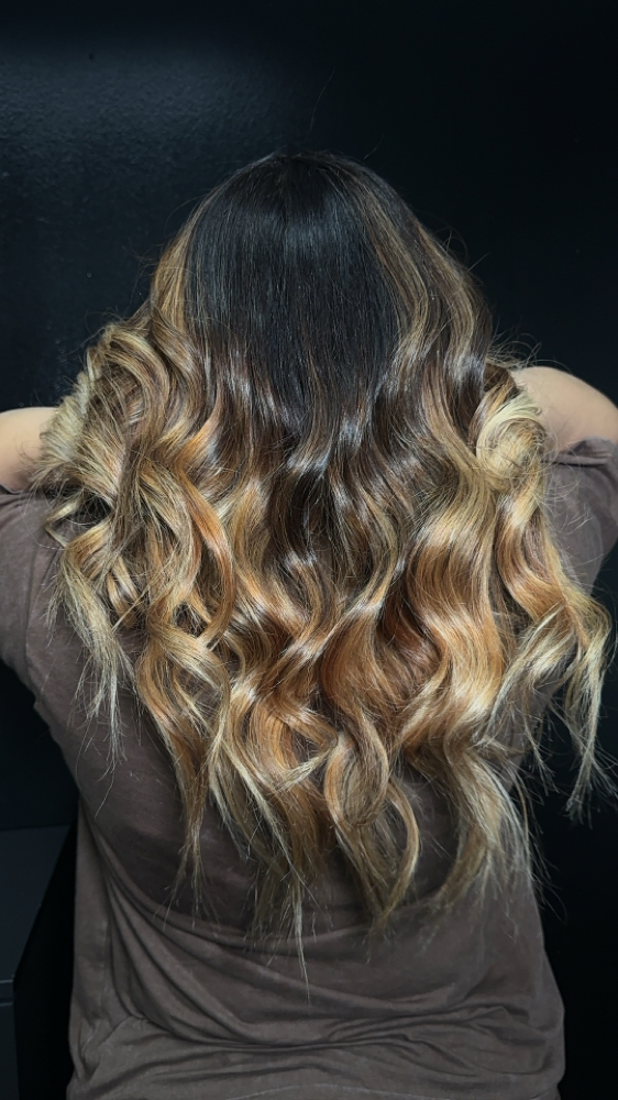 Caramel/Brunette Balayage