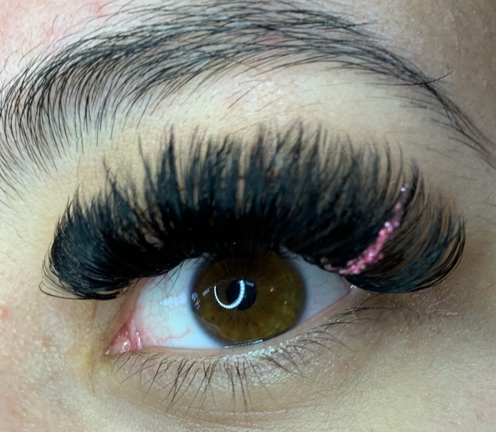 Add On Glitter Lashes
