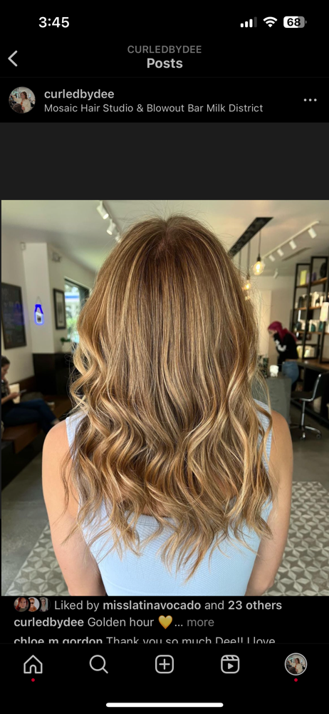 Full Balayage & Haircut/Style