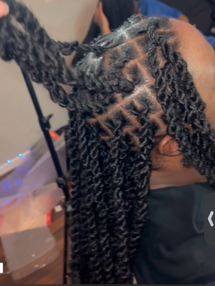 Medium Invsible Locs