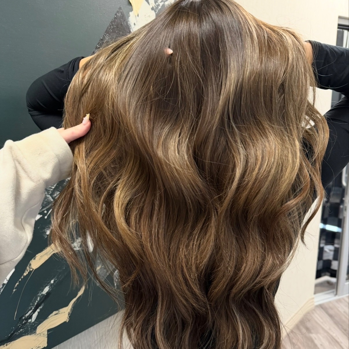 Tape Extension Install at Livs Line Cosmetics LLC in Wyoming, MI