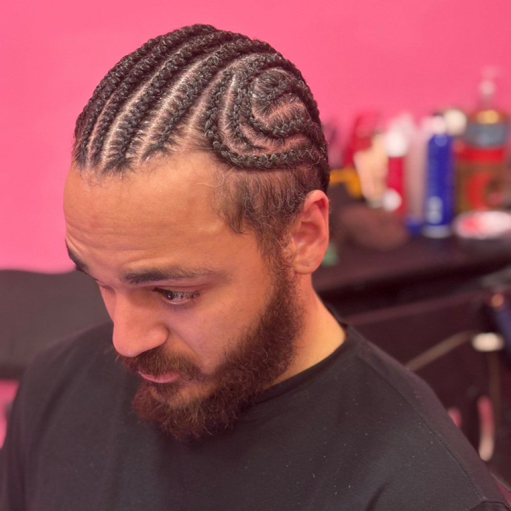 Men Cornrows at Hair Pressur By MK in Newport News, VA