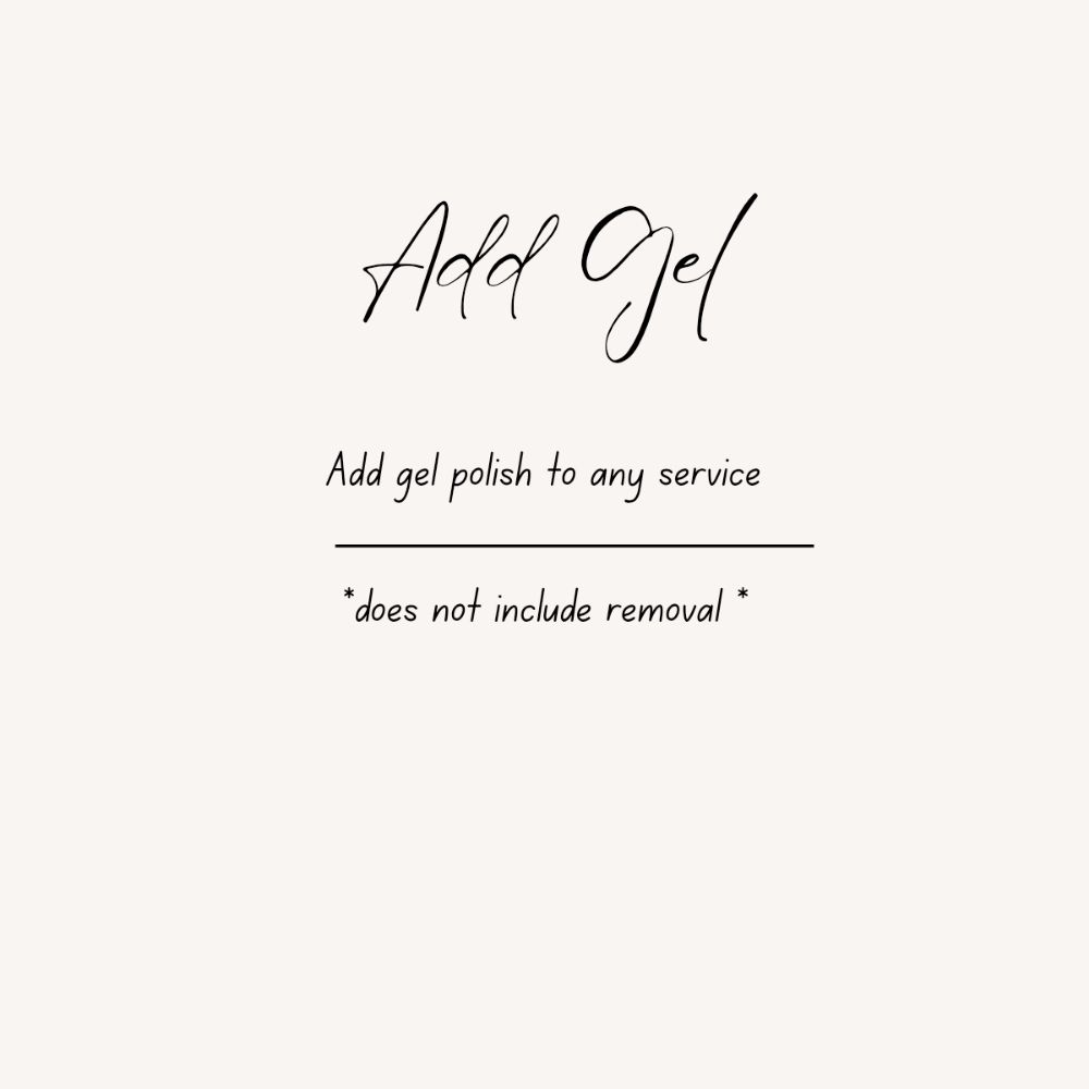 Add Gel at Sami's Salon in Washington, MO