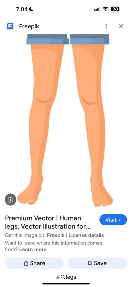 Teen Full Legs