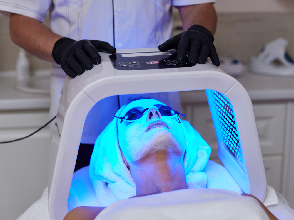 LED Facial Treatment at Dahlias Wellness Center in passaic, NJ