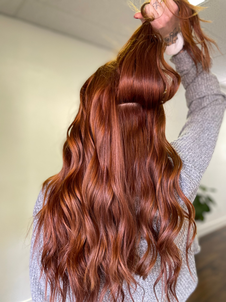 Solid All Over Color + Hair Cut