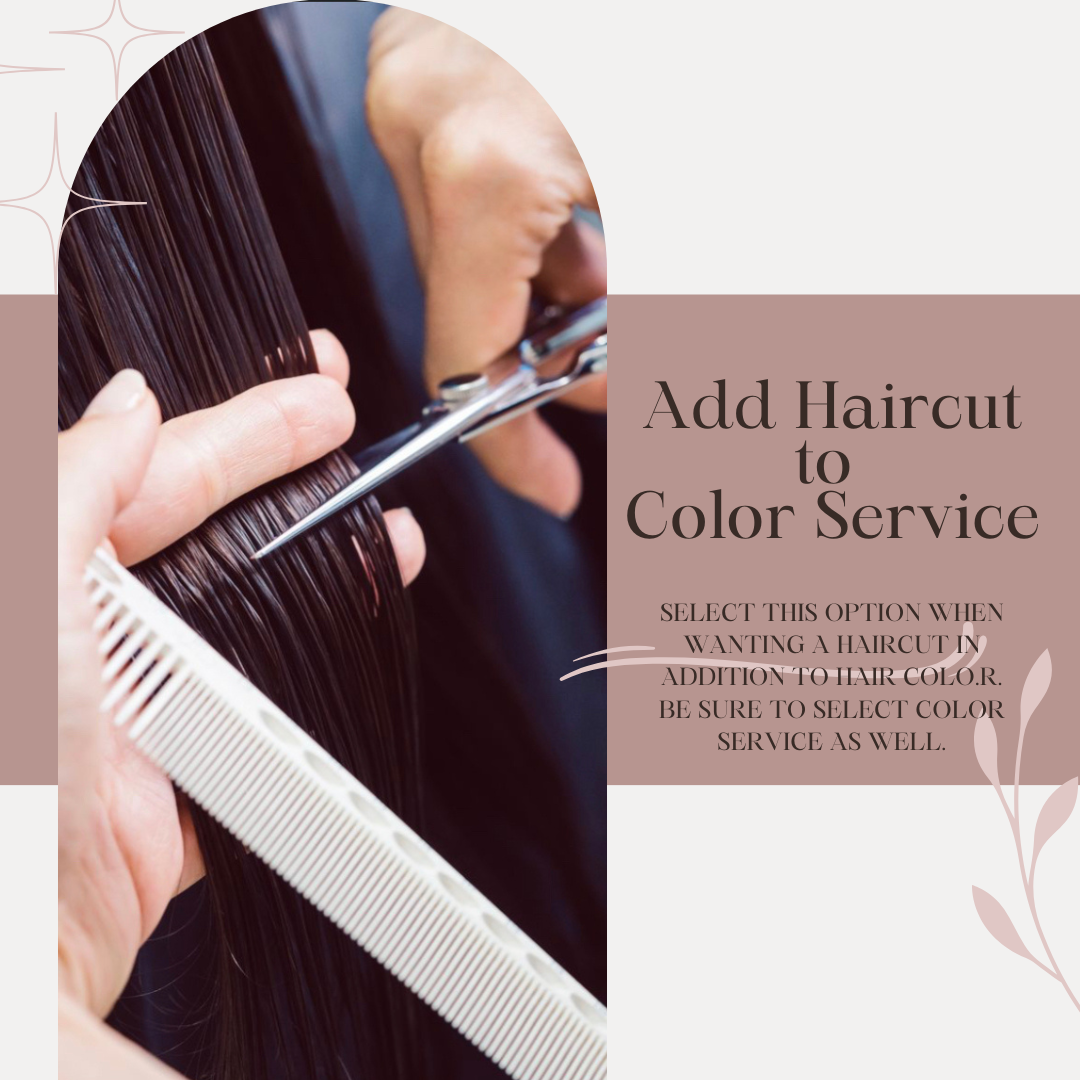 Add Cut to Any Color Service