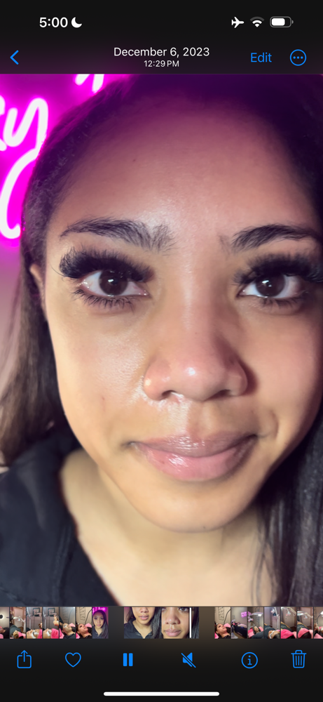 BOTTOM LASHES at Sky Diva in Hackensack, NJ