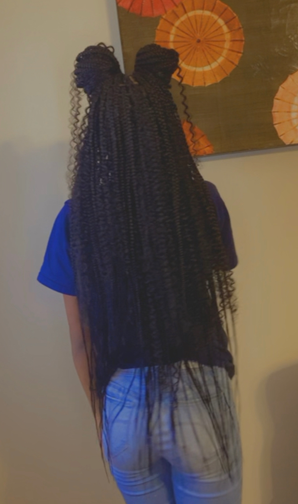 Boho Box Braids (HAIR INCLUDED)