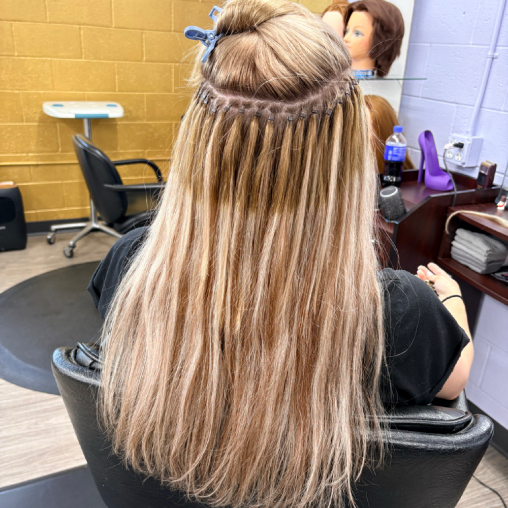 Microlink Hair Extensions at Starr Styled by Tanya in Great Falls, MT