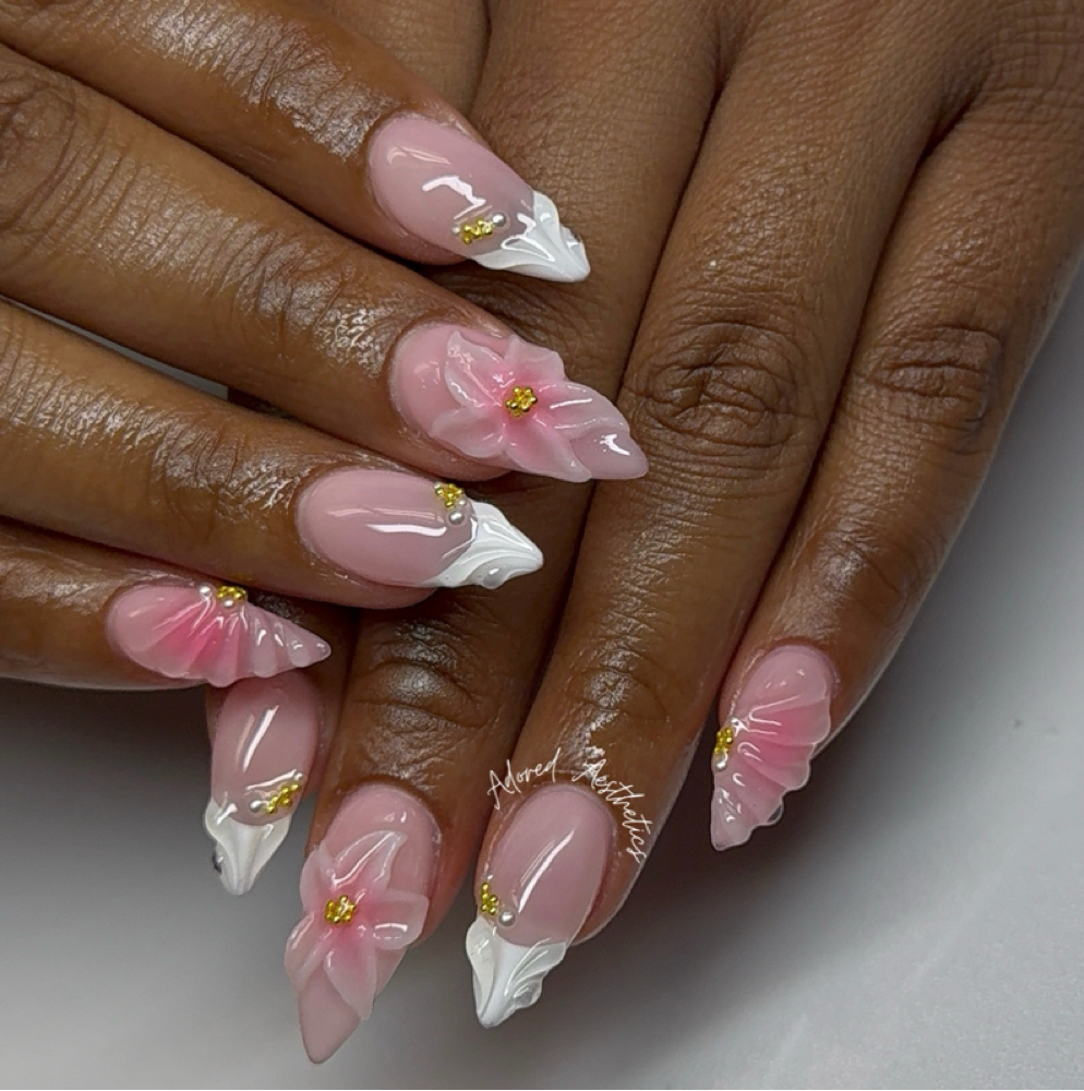 ACRYLIC — MEDIUM at Adored Aesthetics, LLC. in Warner Robins, GA