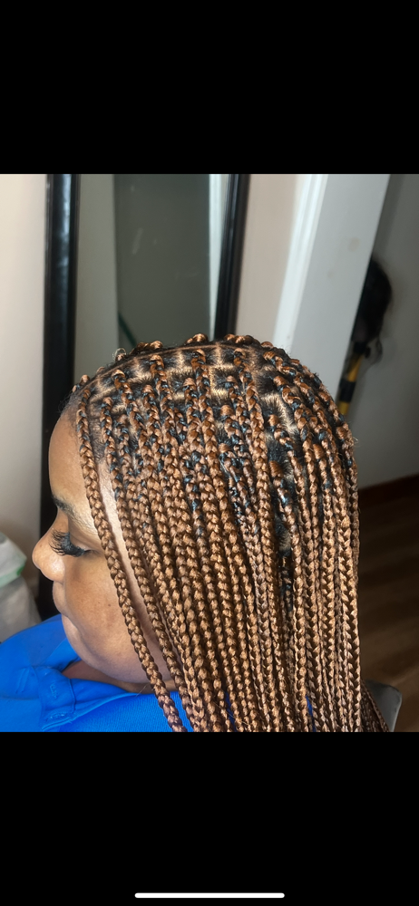 Traditiobal Box Braids