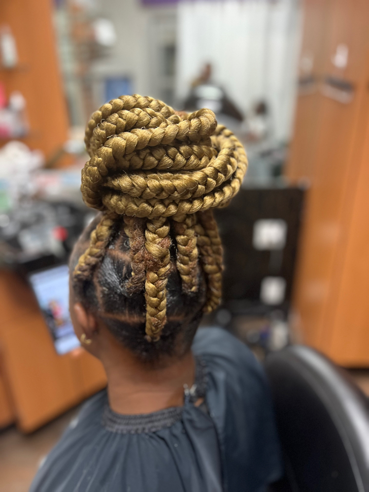 Braid Over Locs