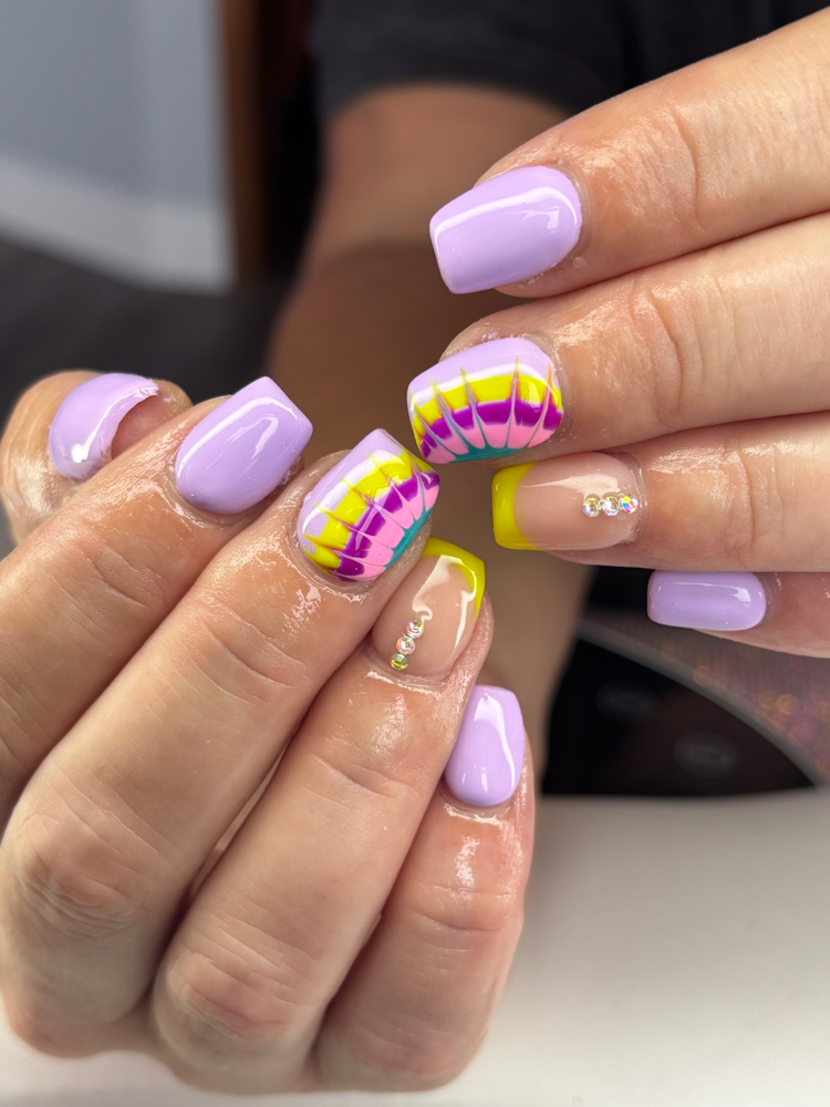 Acrylic Overlay (natural Nails)