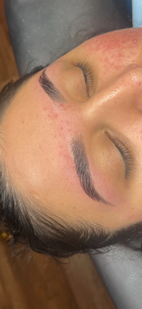 Brow Thread, Lamination, And Tint