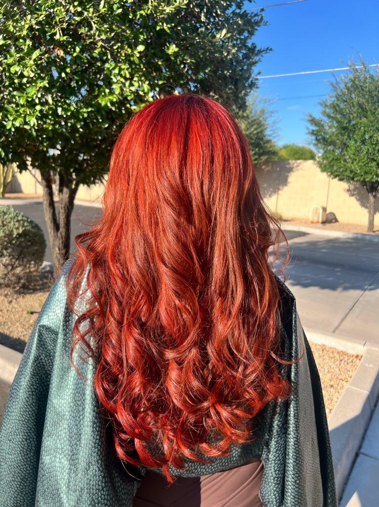 Solid Color All Over, Cut And Style