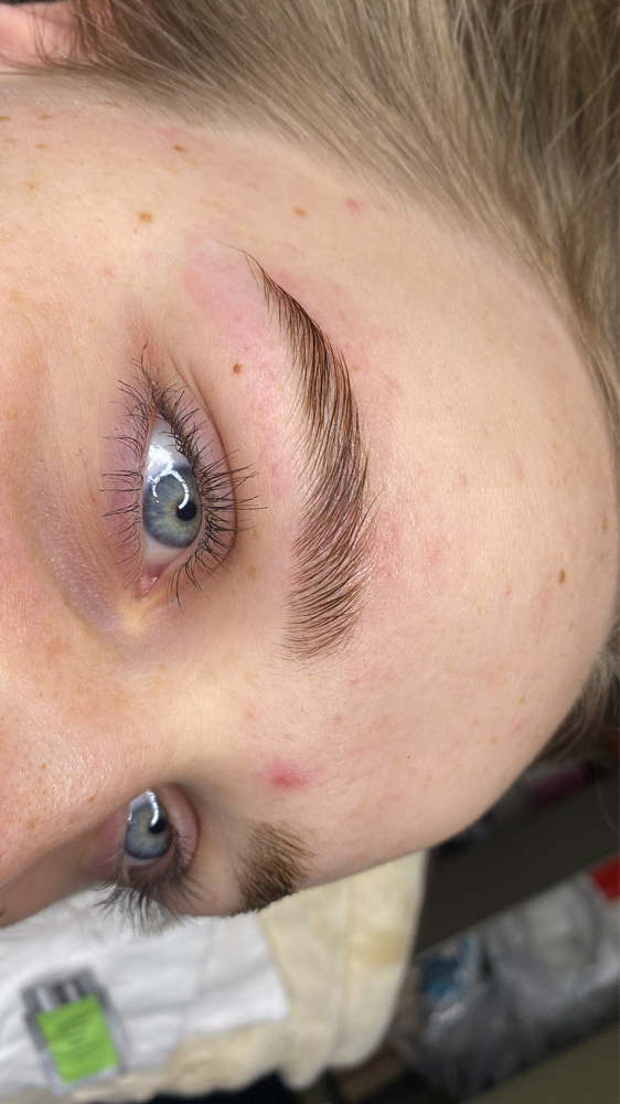 Brow Lamination, Wax & Tint