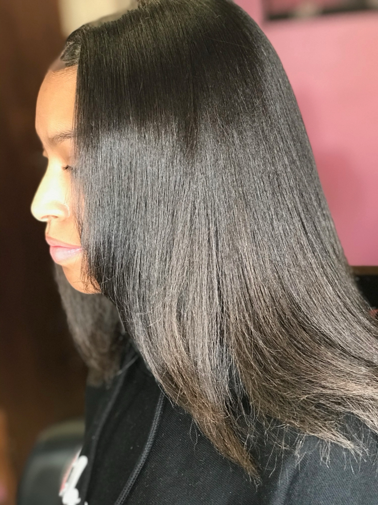 Silk Press - Flat Iron
