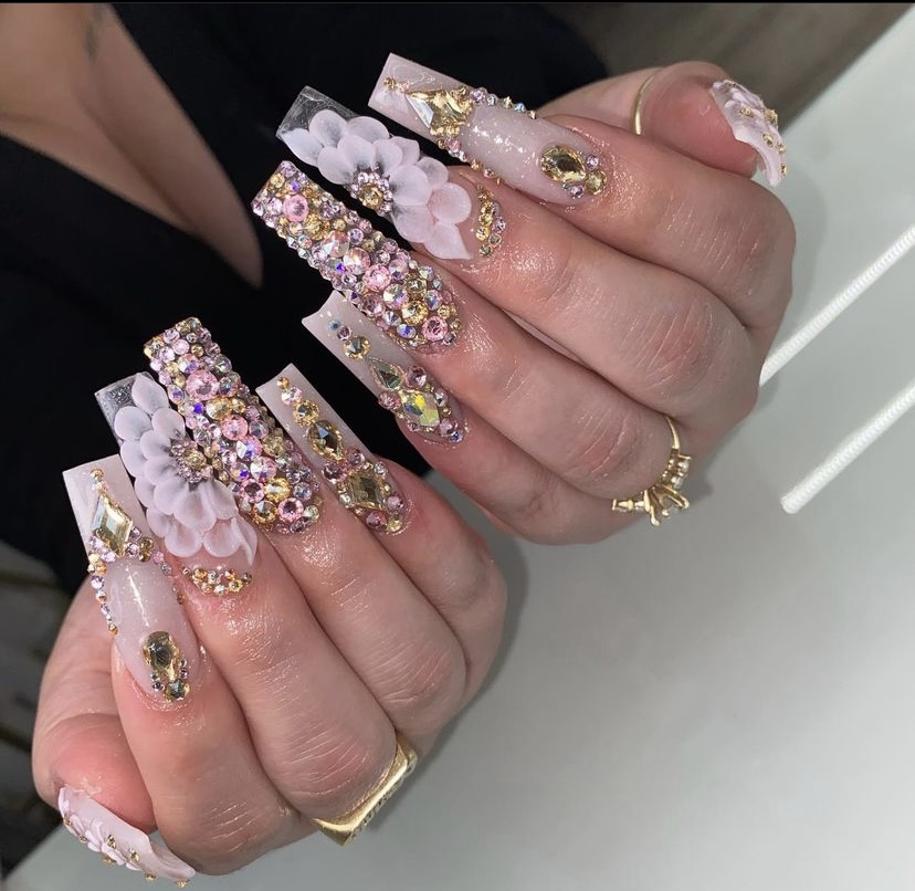 fancy section nails set