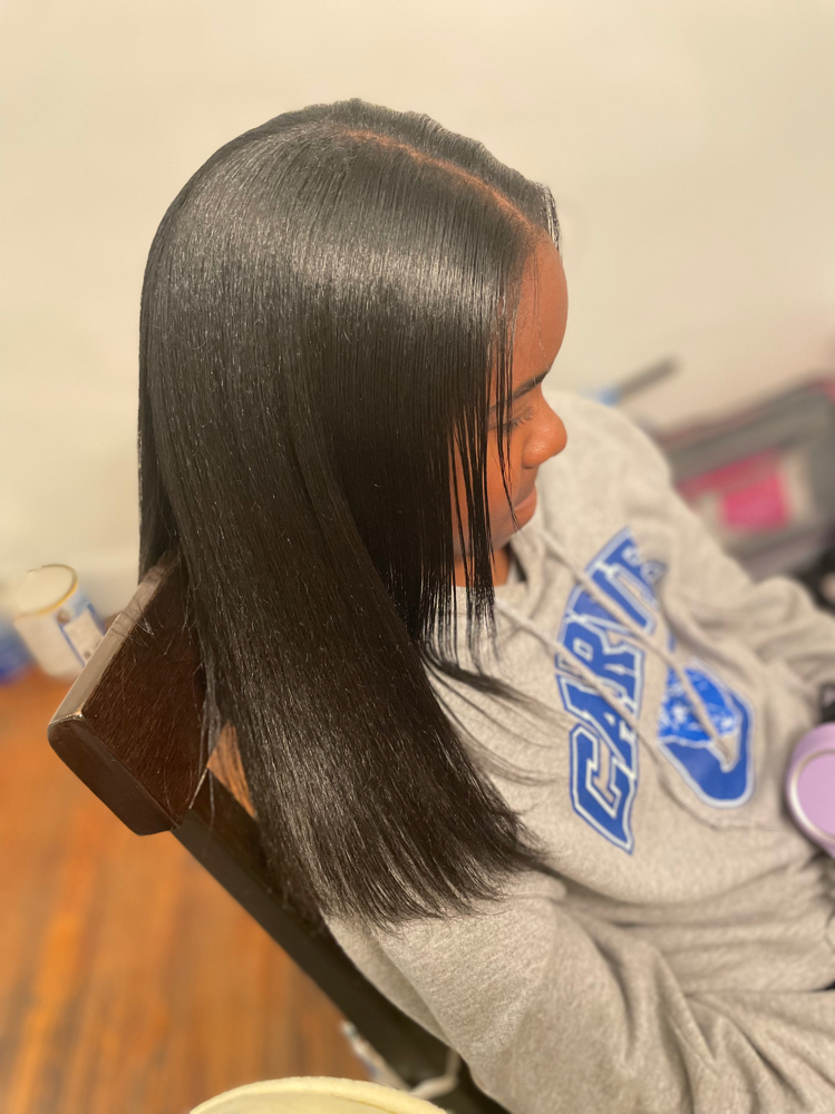 Silk Press at Elsie’s Hair in Randallstown, MD