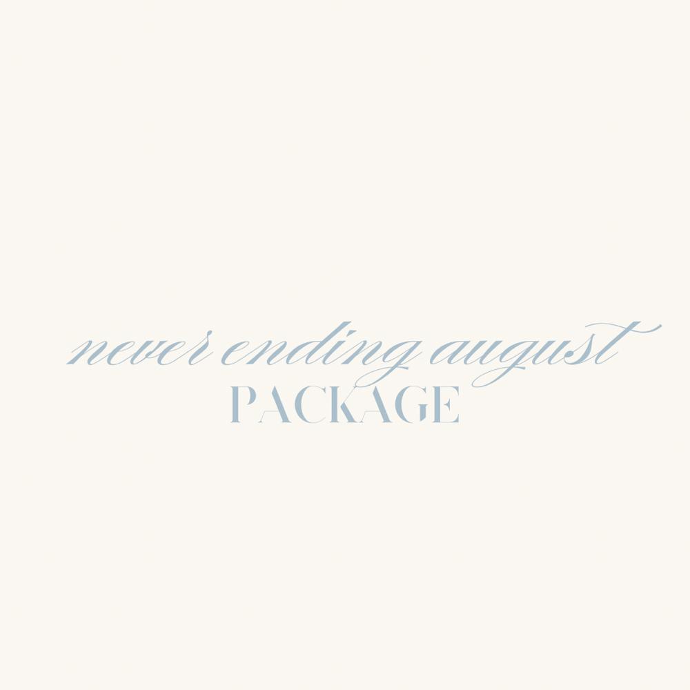 never ending august package