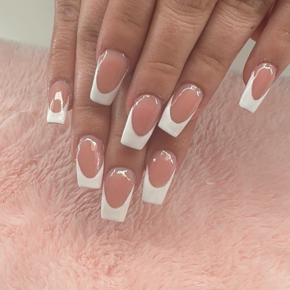 Medium Acrylic Full Set at INVU Beauty Salon in Modesto, CA