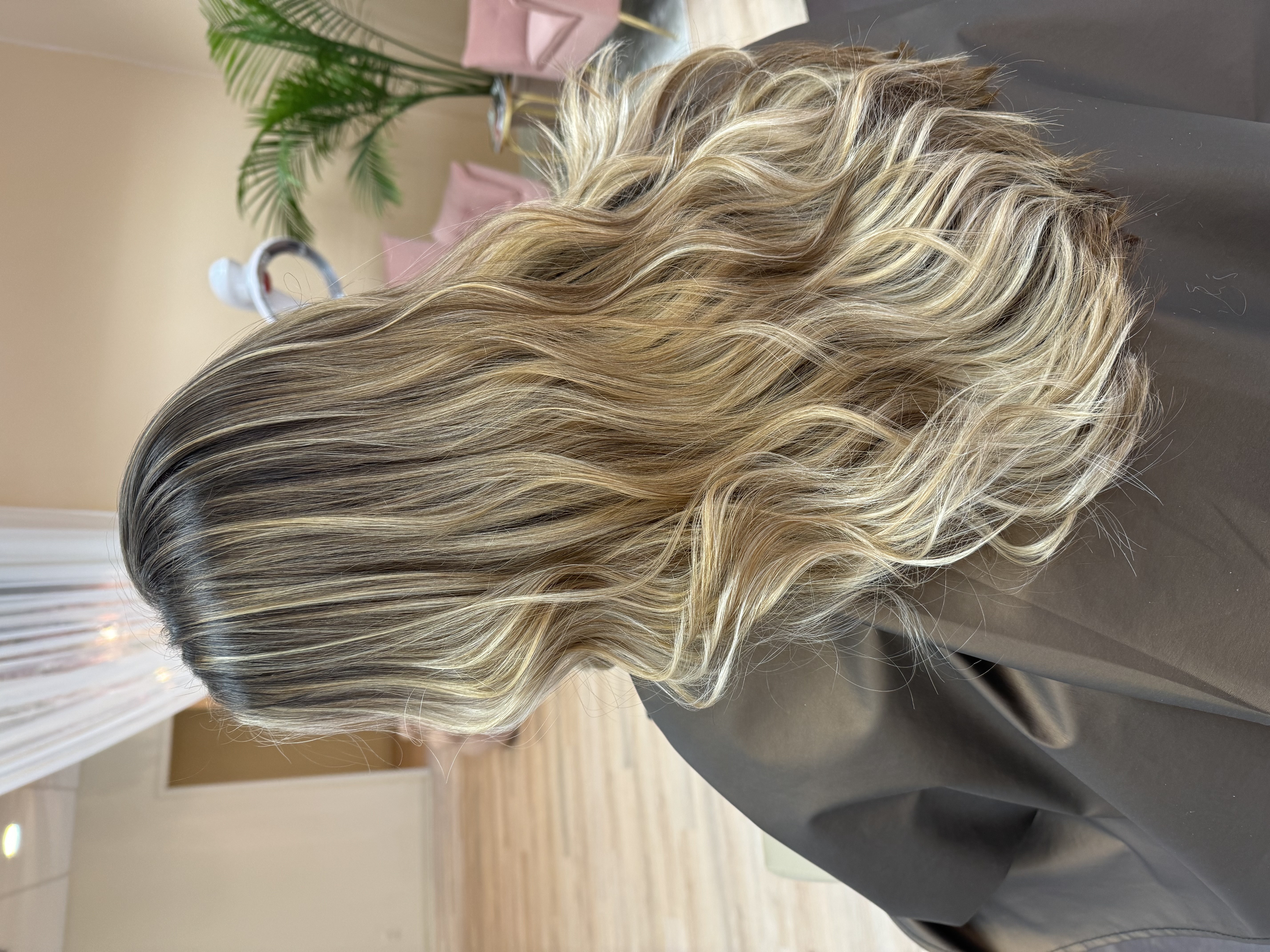 Partial Blonding - no blowout