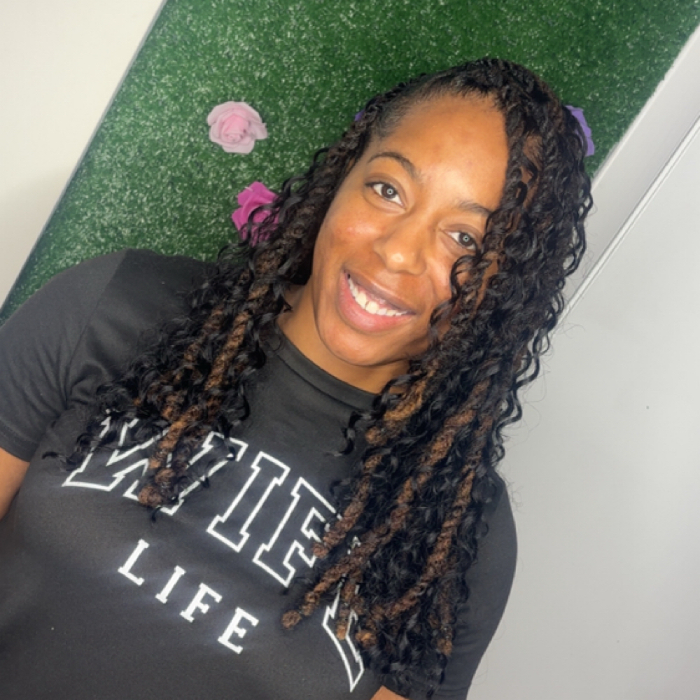 Retwist, twostrand with full boho at Alluring Locs by Choc in Salisbury, MD