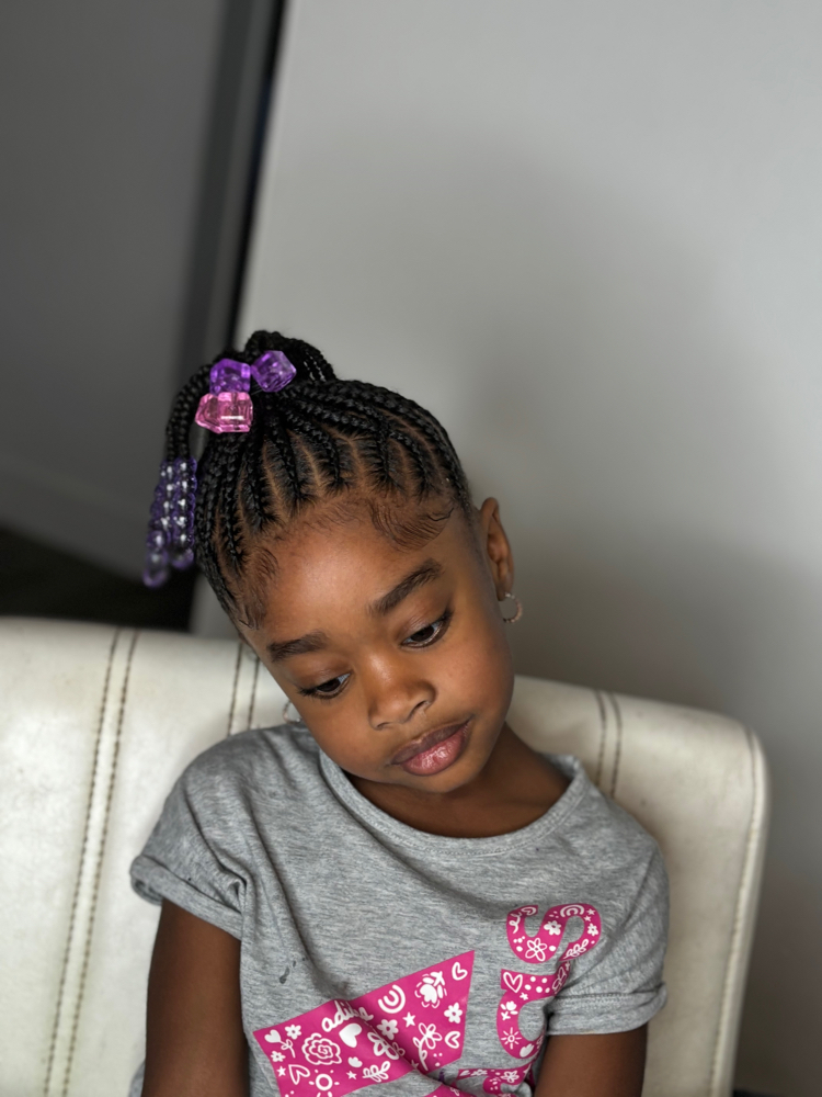 Little Kids Braids No Weave
