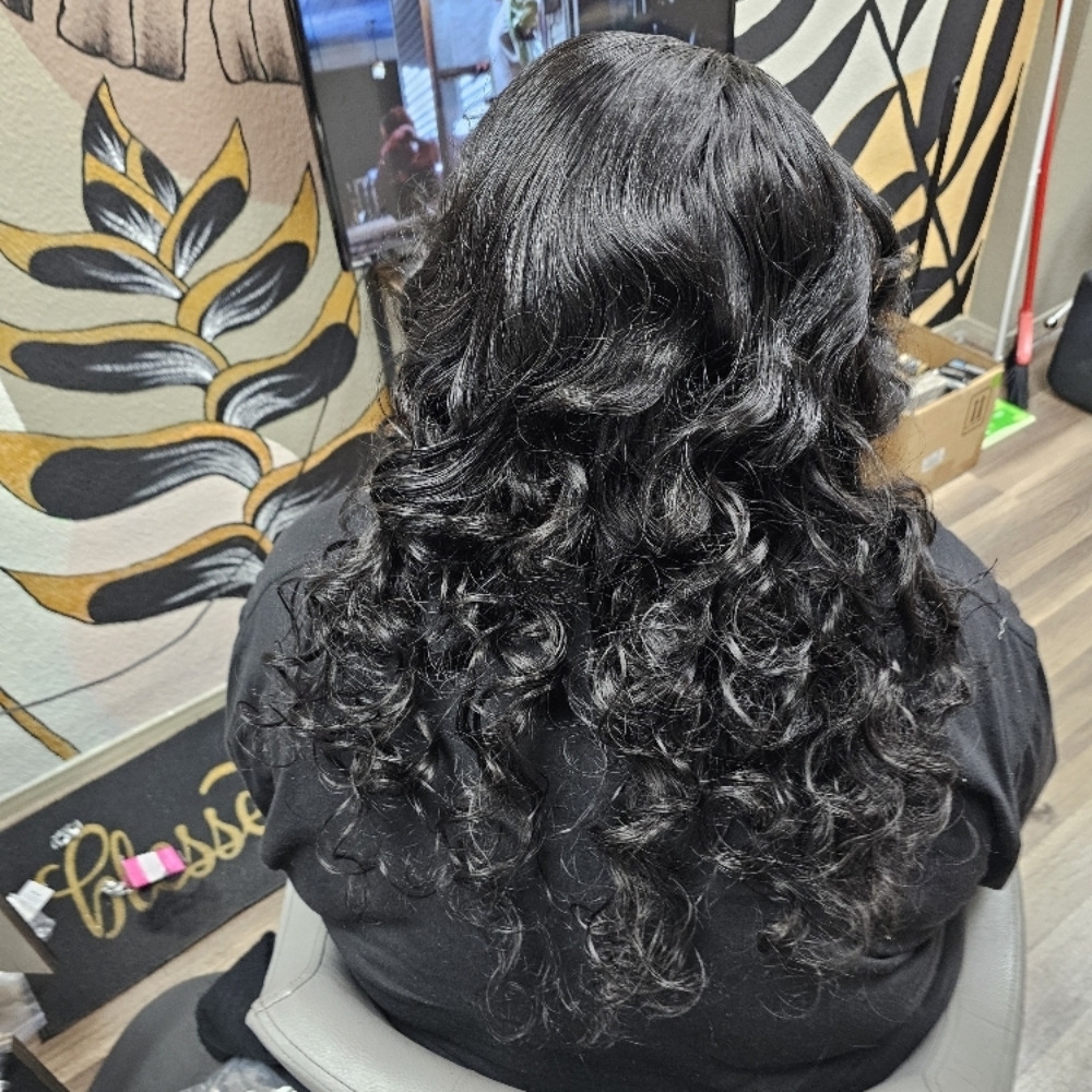 Traditional sew-in at Styles By Carrera in Las Vegas, NV