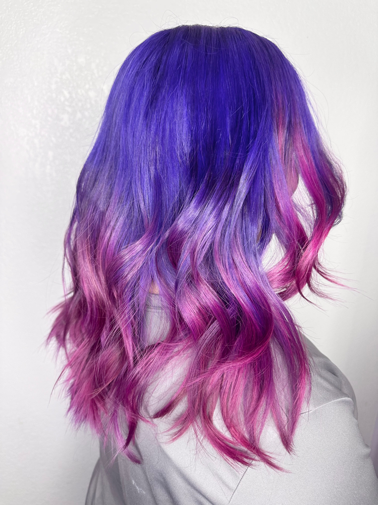 Vivid Colors 🌈 at Purple Strand Beauty Salon in Las Vegas, NV