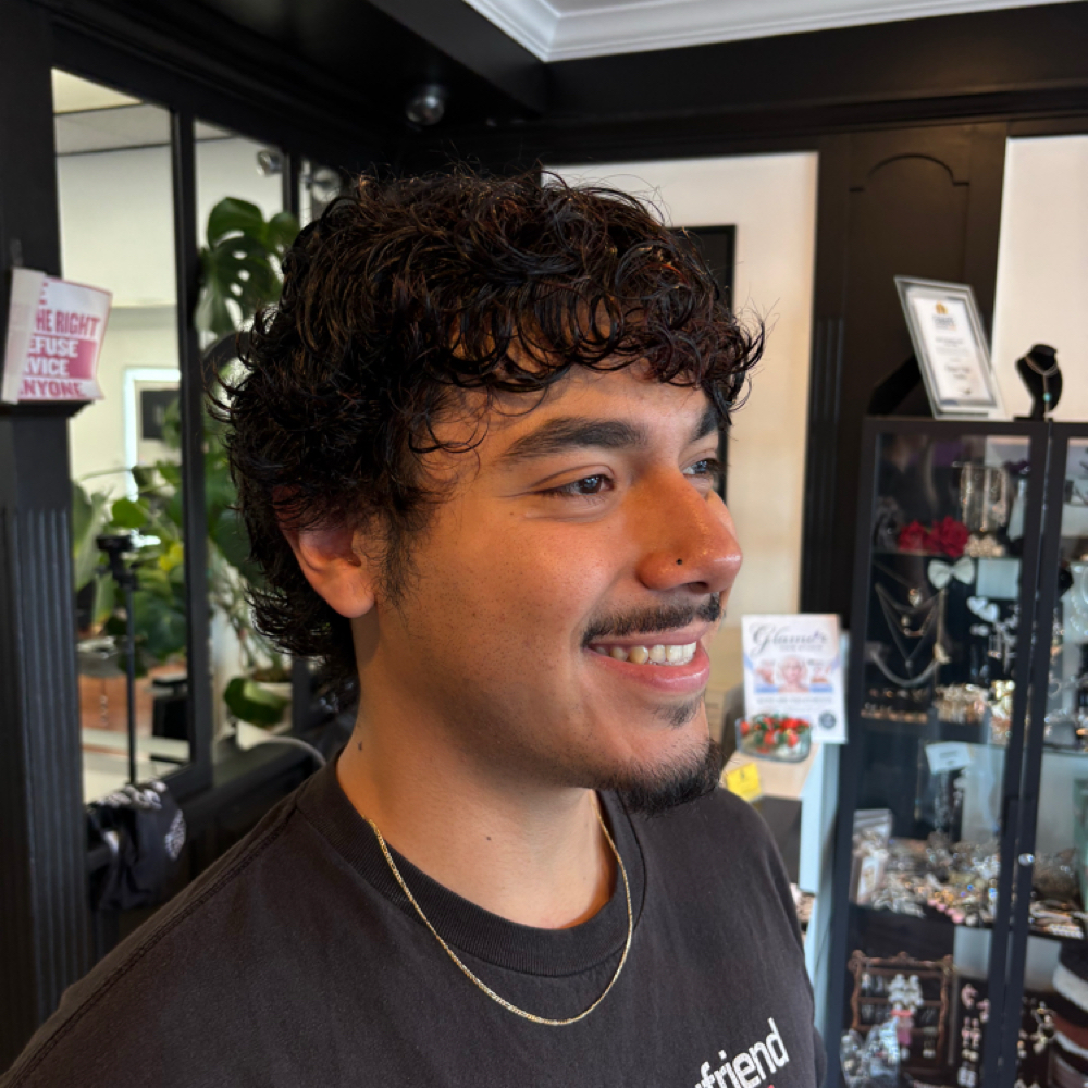 short creative cut at Ladybug Cuts in Granada Hills, CA