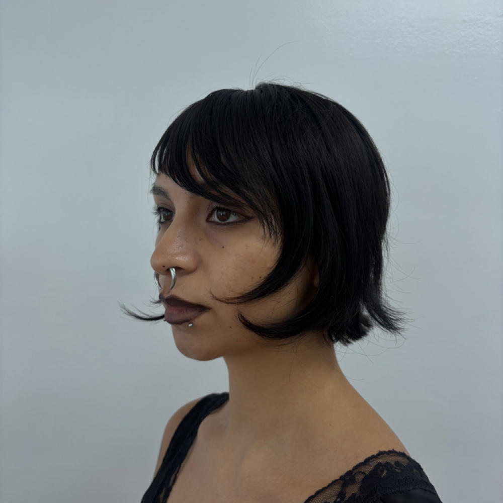 short creative cut at Ladybug Cuts in Granada Hills, CA