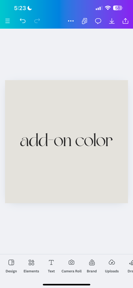 Add-On Color