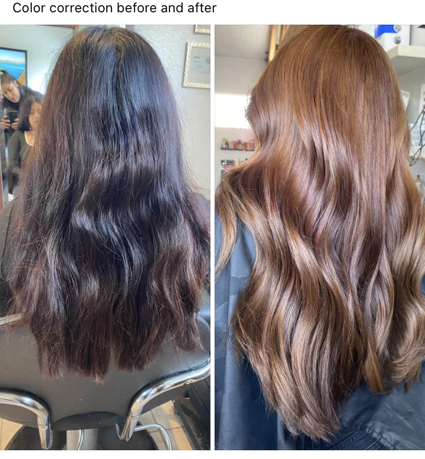 Color Correction at Hair Ink. Styles in Escondido, CA