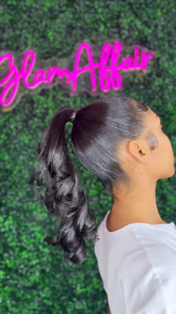 Natural Ponytail/with Wash