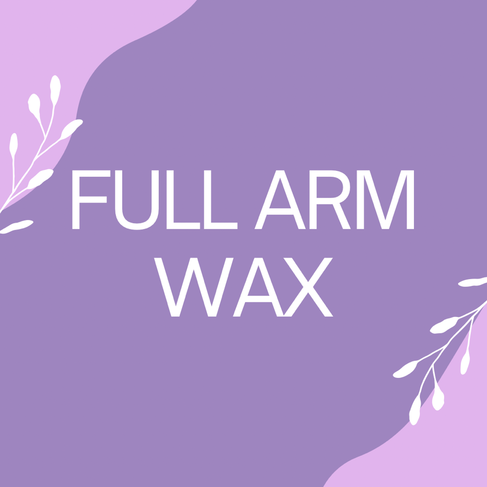 Full Arm Wax