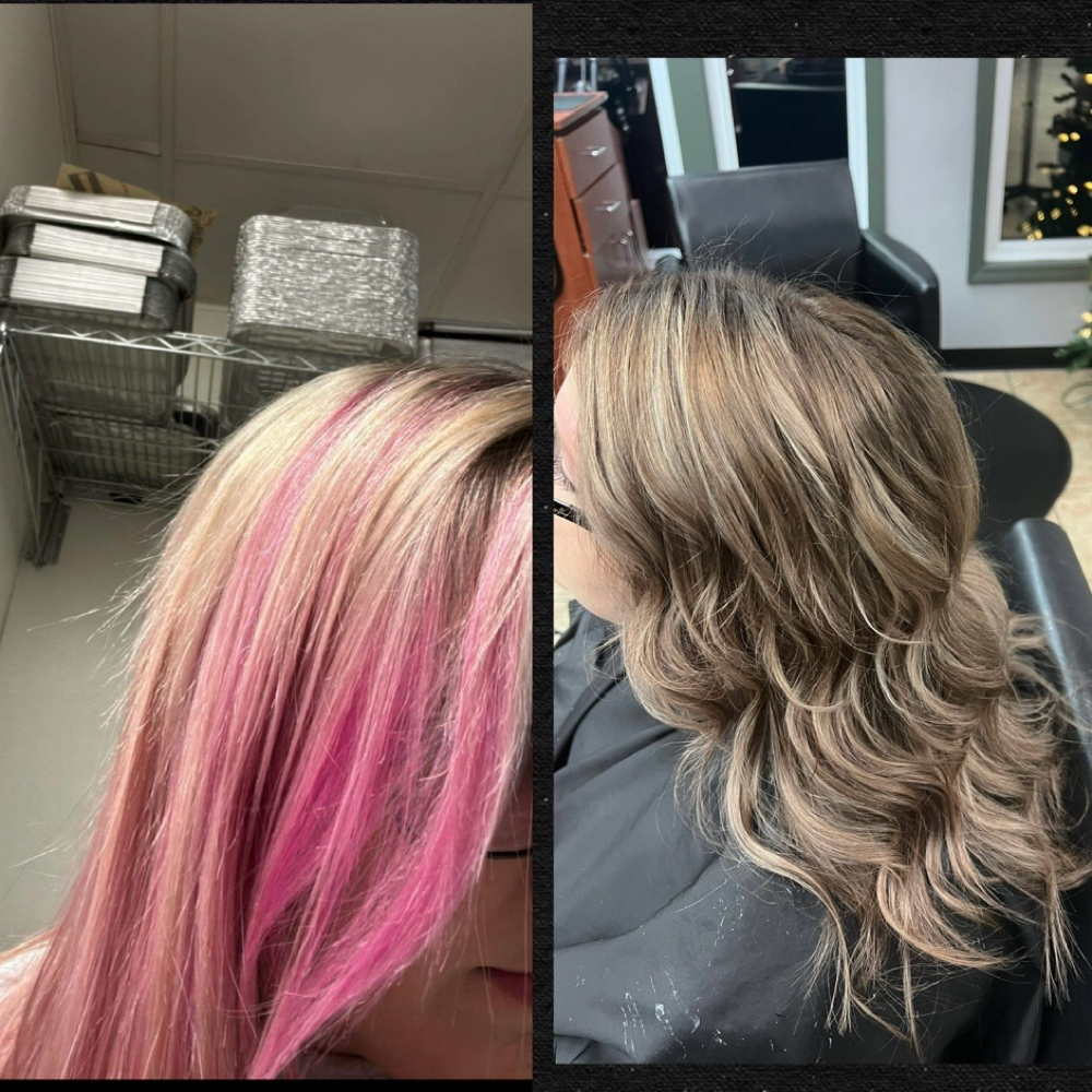 Color Correction at Kim’s Hair in Louisville, KY