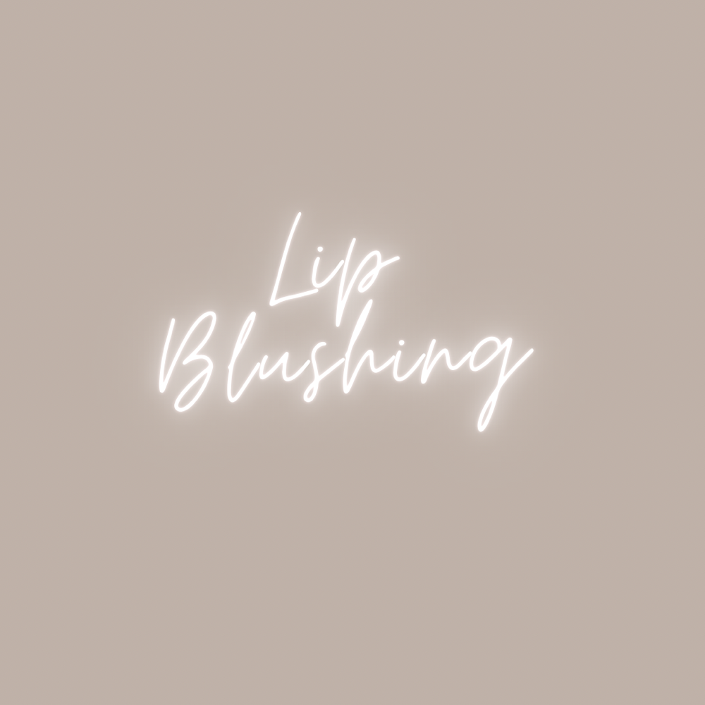 Lip blushing