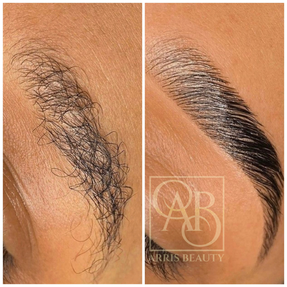 Brow Lamination with Tint