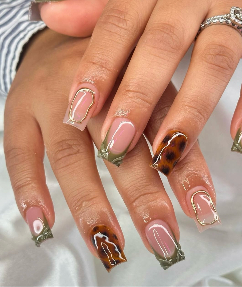 FULL SET ACRYLIC - SHORT