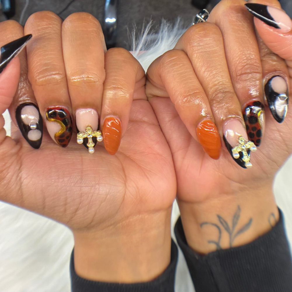 Acrylic Full Sets at AlmondNailCo in Grandblanc, MI