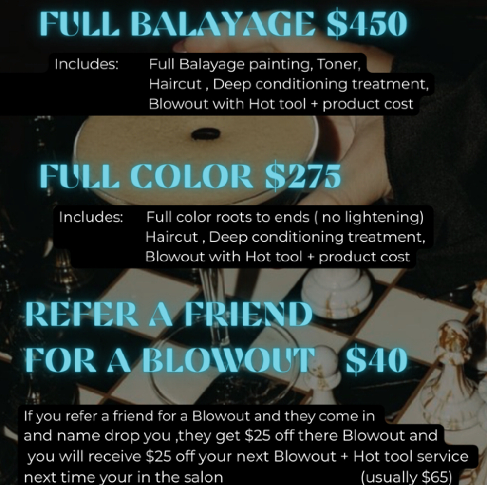 Full Balayage Promo