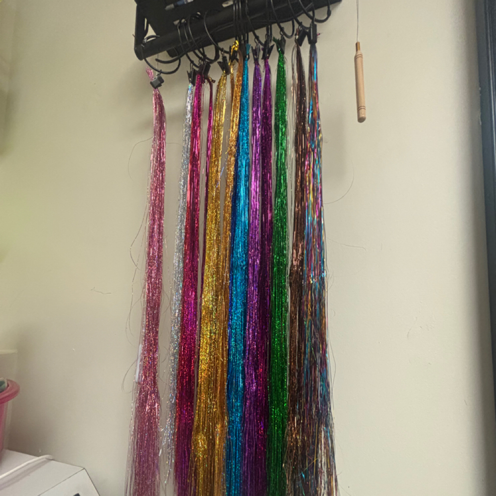 Hair Tinsel at Hair By Tamra LLC in Staunton, VA